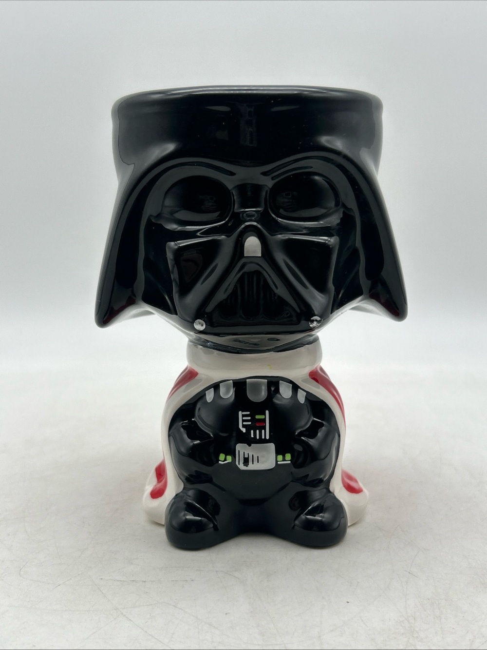 6” Star Wars Darth Vader Black Ceramic Goblet Cup Coffee Mug By Galerie (Read)